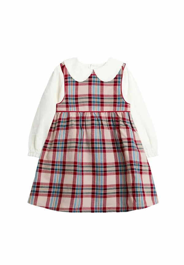 REGULAR FIT - PETER PAN SET - Day dress - red check