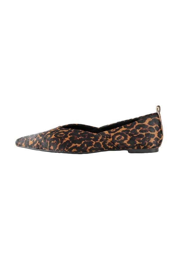 REGULAR FIT POINTED TOE - Ballet pumps - leopard