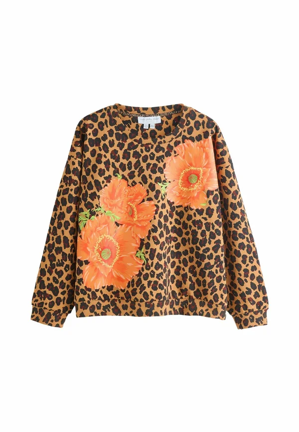 REGULAR FIT - POPPY  - Sweatshirt - leopard print