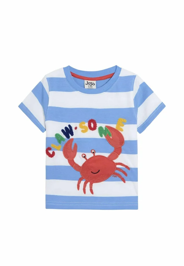 REGULAR FIT  - Print T-shirt - blue stripe crab