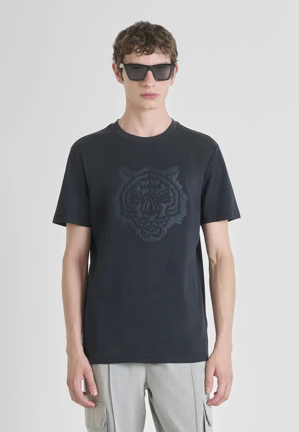 REGULAR FIT - Print T-shirt - dark blue