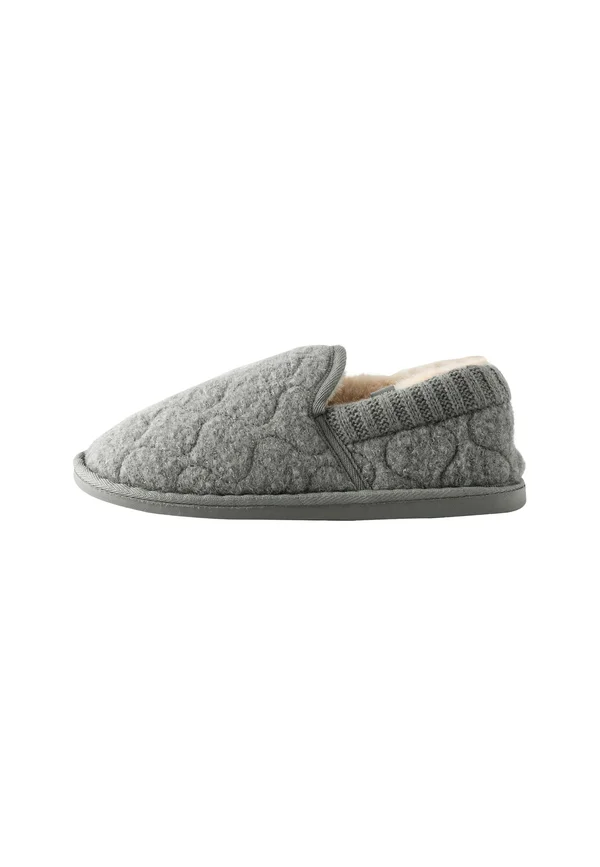 REGULAR FIT - QUILTED SHOOT  - Slippers - grey sparkle