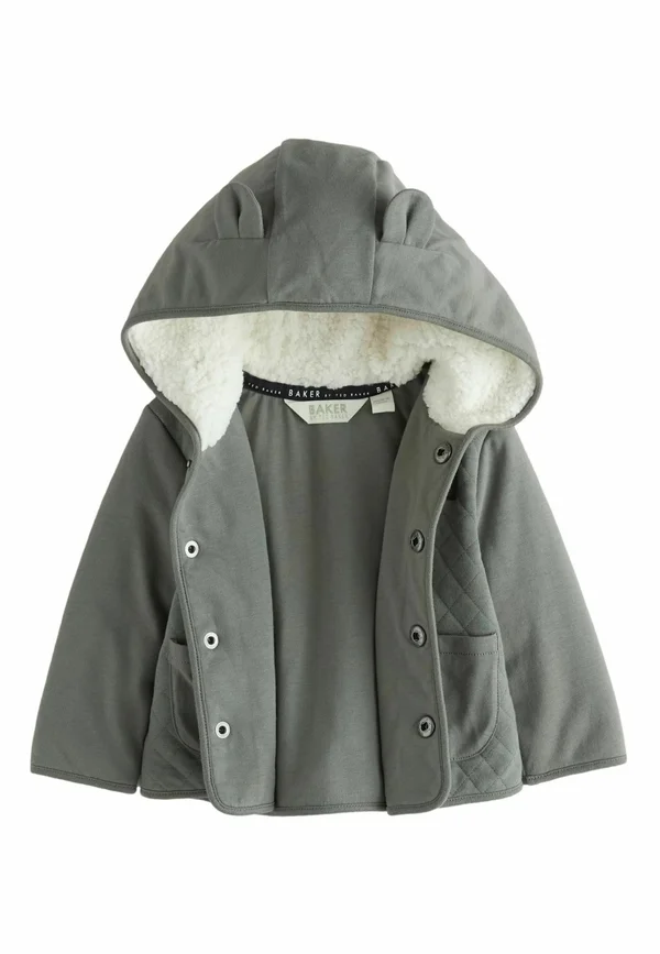 REGULAR FIT - QUILTED - Winter jacket - green