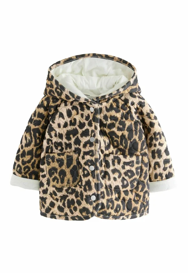 REGULAR FIT - QUILTED  - Winter jacket - leopard