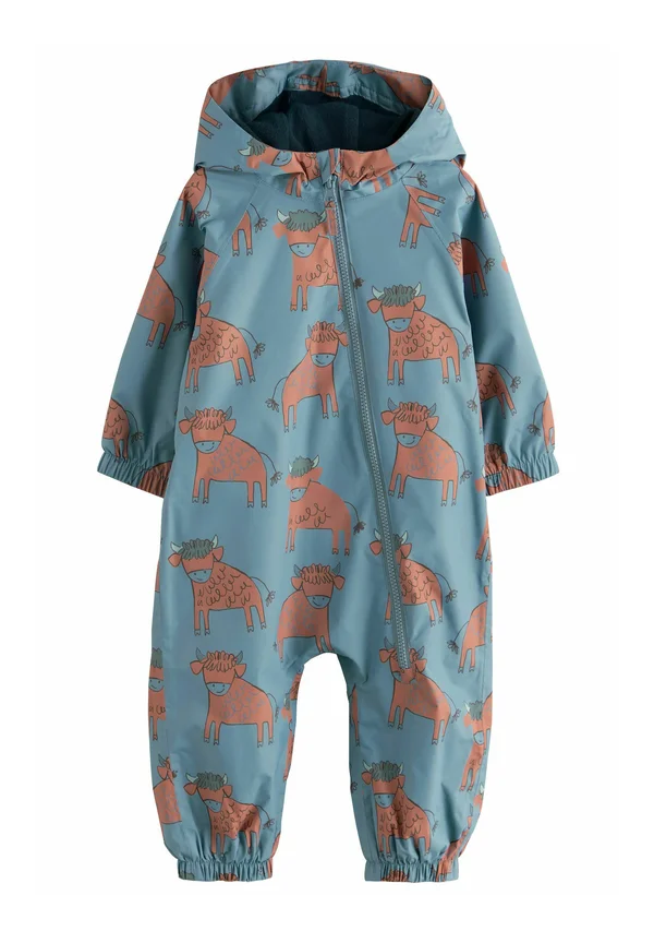 REGULAR FIT - Rainsuit - blue hamish print