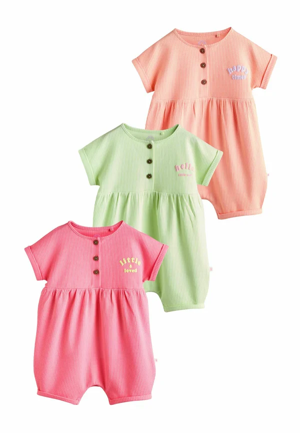 REGULAR FIT ROMPERS 3 PACK - Jumpsuit - multi bright colour