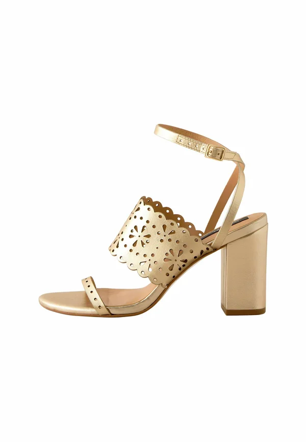 REGULAR FIT  - Sandals - gold
