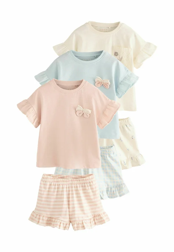 REGULAR FIT - SET 3 PACK  - Shorts - blue