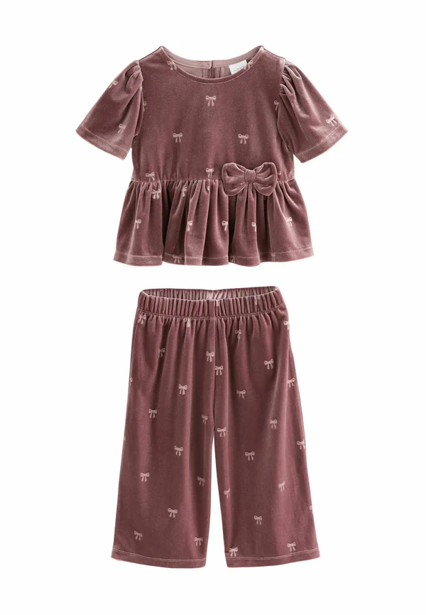 REGULAR FIT SET - Blouse - mink pink bow