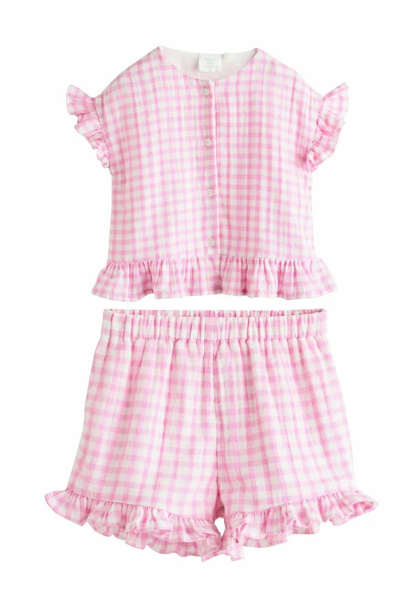 REGULAR FIT - SET - Blouse - pink gingham