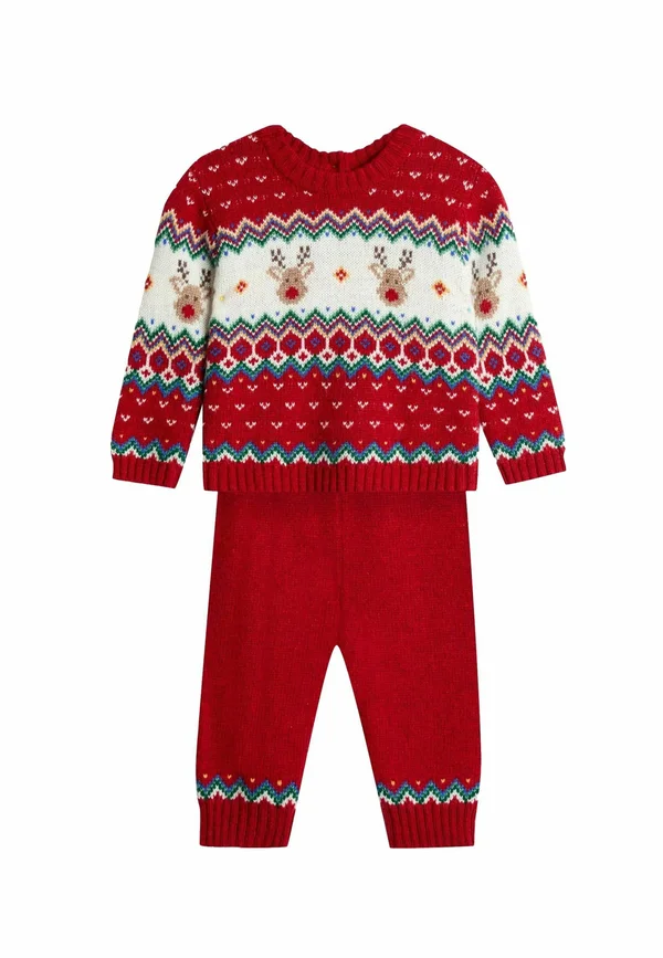 REGULAR FIT   SET   - Jumper - red reindeer