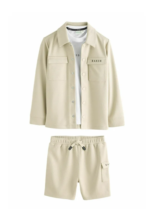 REGULAR FIT -SET   - Light jacket - stone