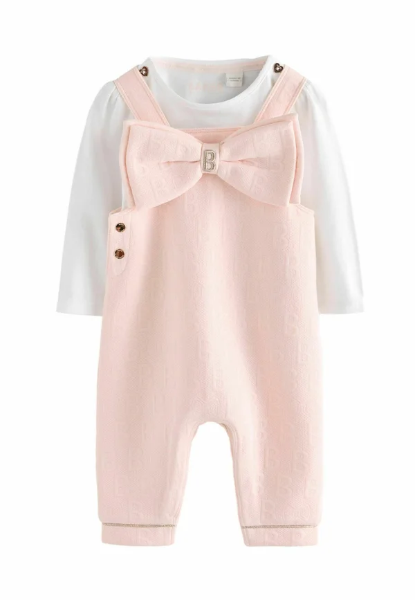 REGULAR FIT - SET - Long sleeved top - pink