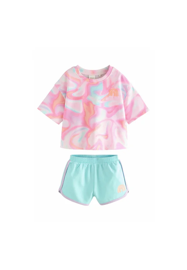 REGULAR FIT SET  - Print T-shirt - rainbow tie dye