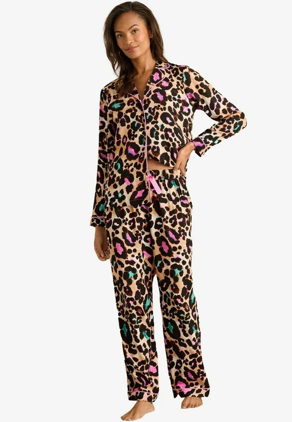 REGULAR FIT - SET  - Pyjama set - brown