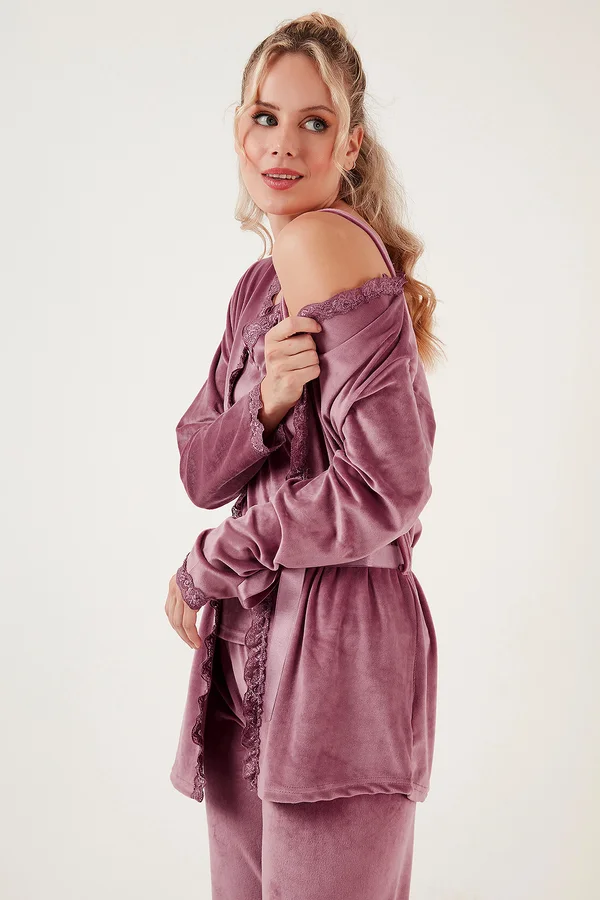 REGULAR FIT SET - Pyjama set - powder pink