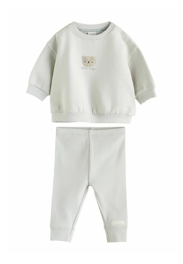 REGULAR FIT -  SET  - Sweatshirt - grey bear