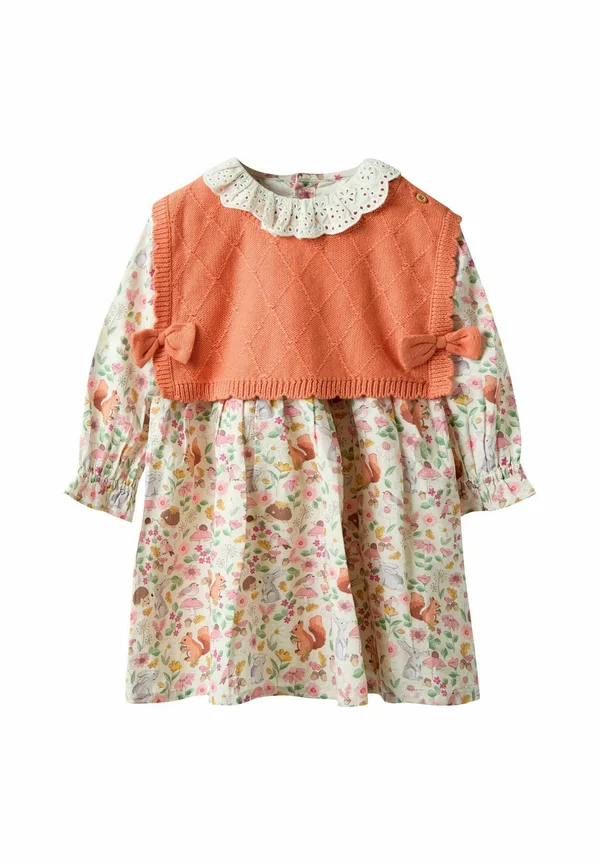 REGULAR FIT SET  - Top - cream woodland