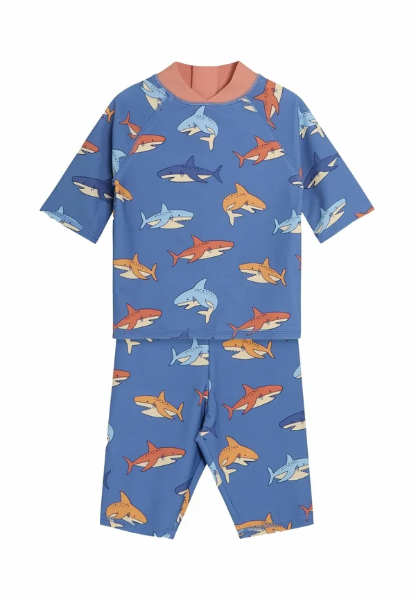 REGULAR FIT SET - Trousers - shark