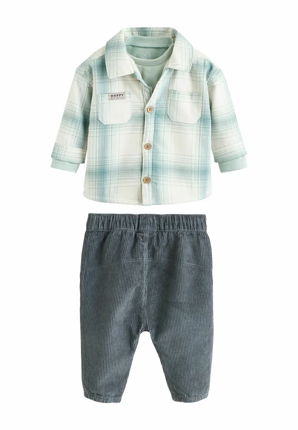 REGULAR FIT - SHACKET  3 PIECE SET   - Light jacket - minerals