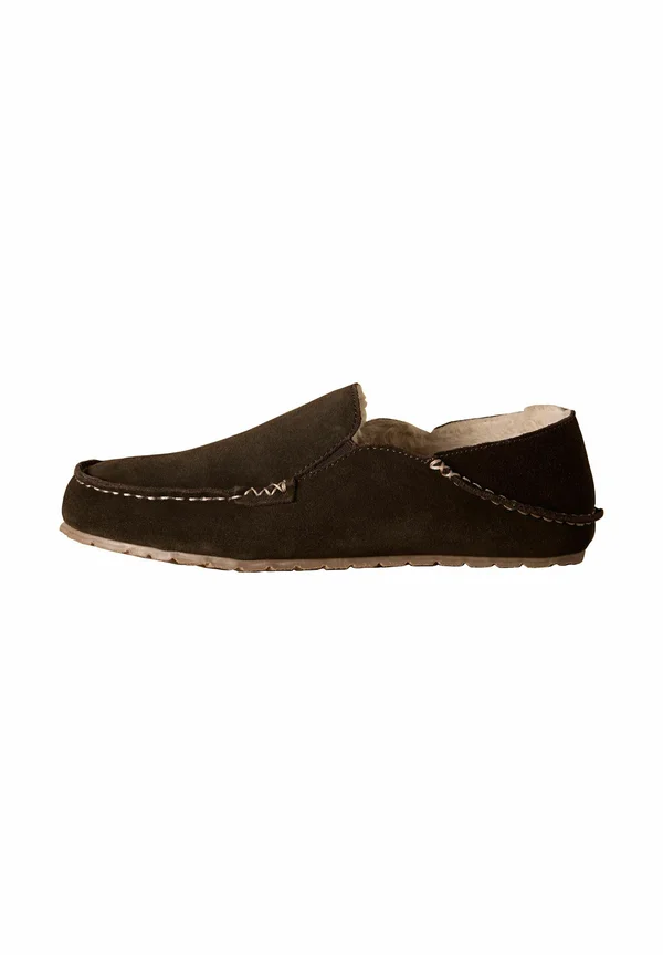 REGULAR FIT - SIGNATURE KICKDOWN - Slippers - brown