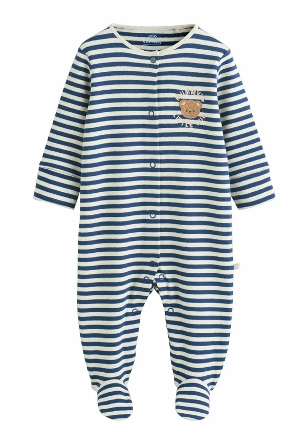 REGULAR FIT - Sleep suit - navy stripe mummys little cub
