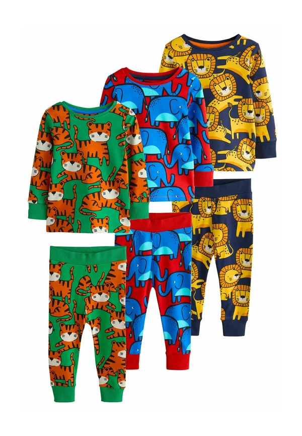 REGULAR FIT - SNUGGLE 3 PACK SET - Pyjama set - bright animal print