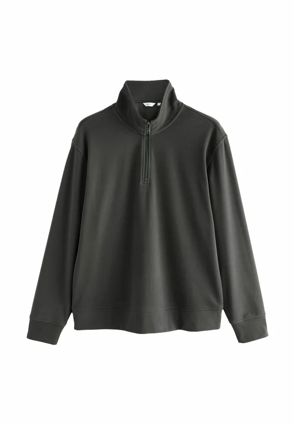 REGULAR FIT- SOFT TOUCH QUARTER  - Sweatshirt - brown