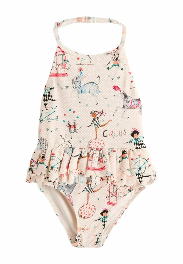 REGULAR FIT - Swimsuit - ecru circus