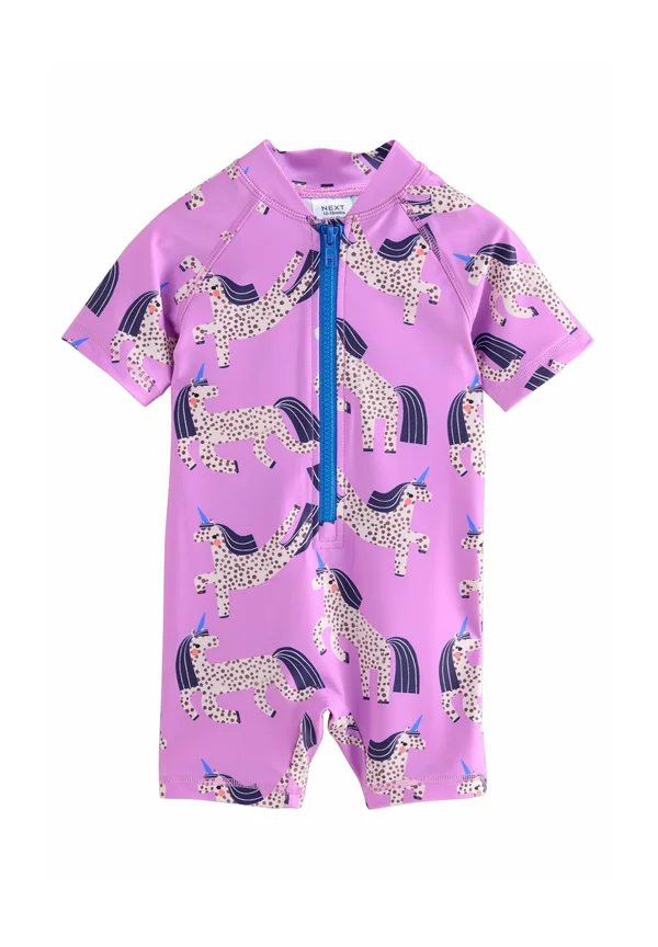 REGULAR FIT - Swimsuit - purple unicorn