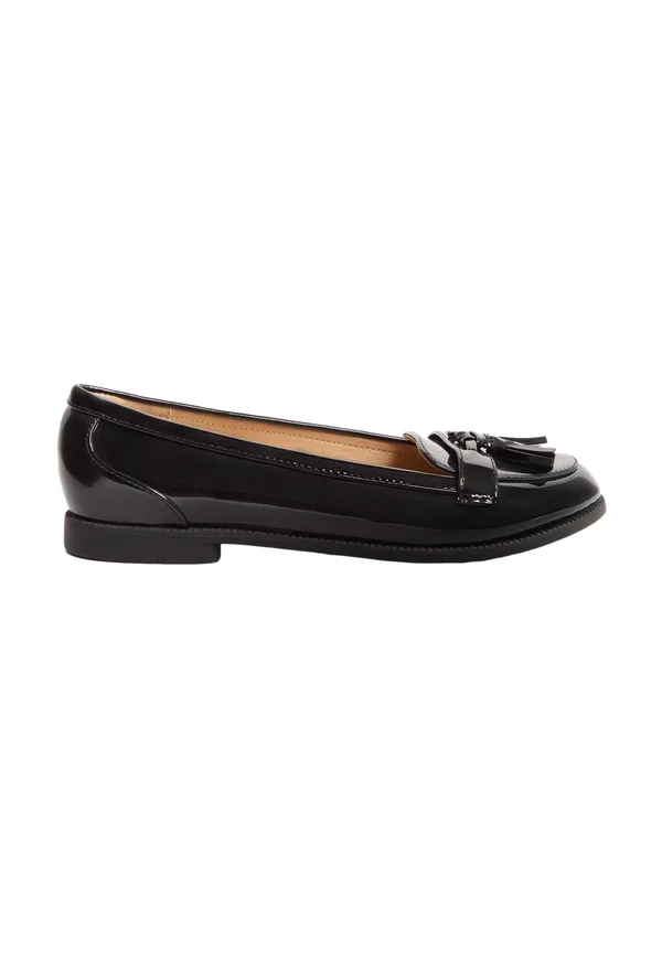 REGULAR FIT -  TASSEL  - Slip-ons - black