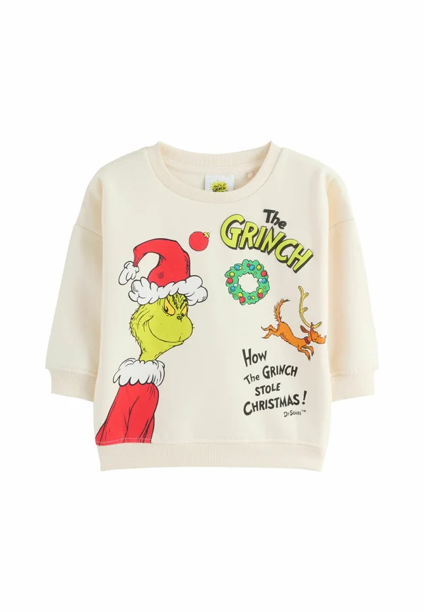 REGULAR FIT - THE GRINCH CREW  - Sweatshirt - white