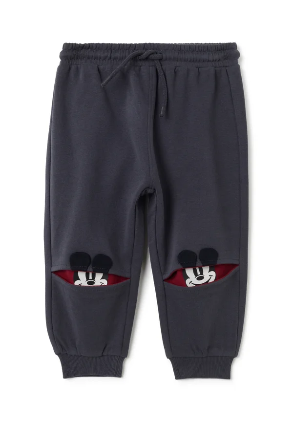 REGULAR FIT - Tracksuit bottoms - gunmetal