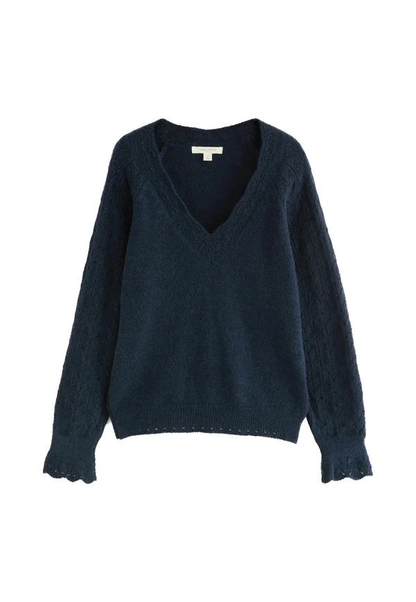 REGULAR FIT - WITH A TOUCH - Jumper - navy