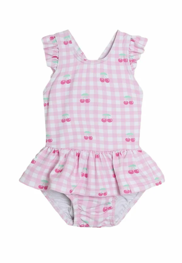 REGULAR FIT -  WITH NAPPY - Swimsuit - gingham