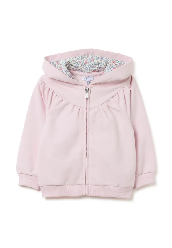 REGULAR FIT - Zip-up sweatshirt - pastel pink