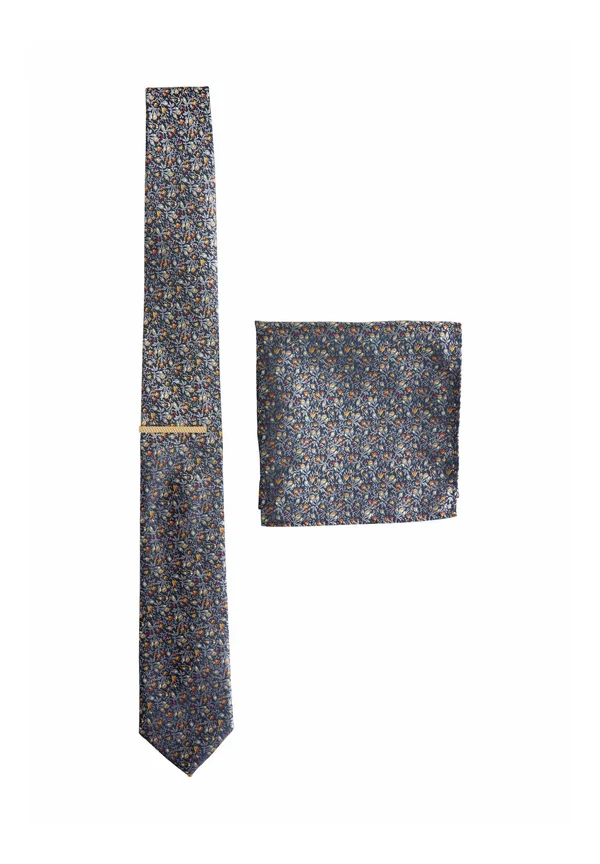 REGULAR - SET - Pocket square - new navy