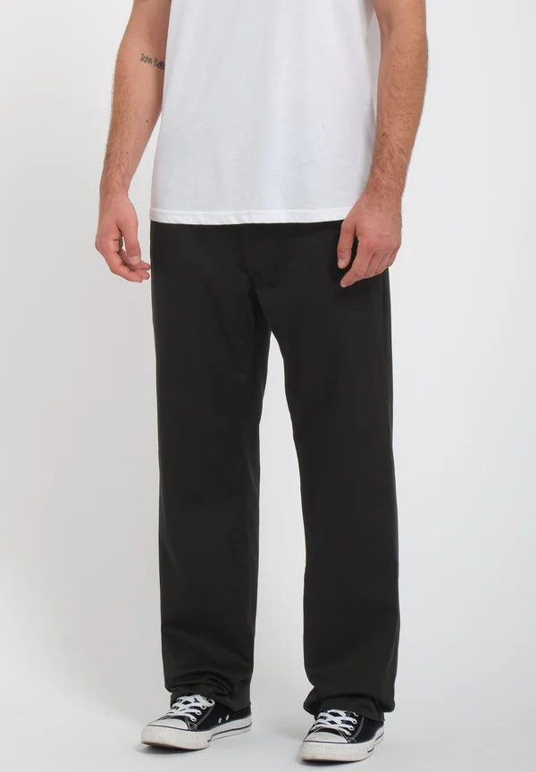 REGULAR STRETCH  - Chinos - black