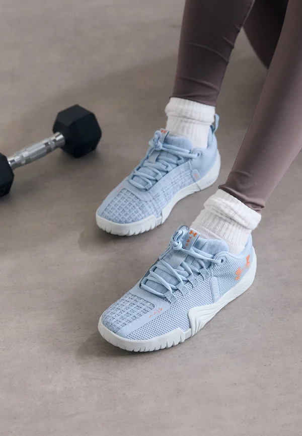 REIGN 6 - Training shoe - blue calm/distant gray/solar orange