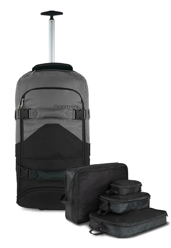REISE MIT FUNKTION 90 L MIT 4 - Rucksack - schwarz grau