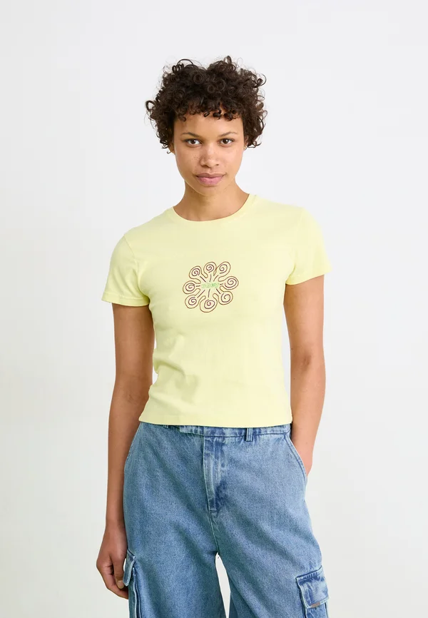 RELAX TEE - Print T-shirt - lemon