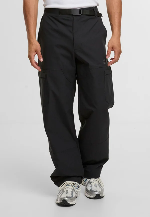 RELAXED - Cargo trousers - black
