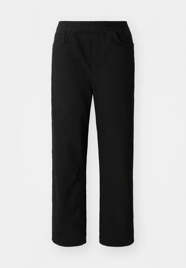 Relaxed fit jeans - black denim