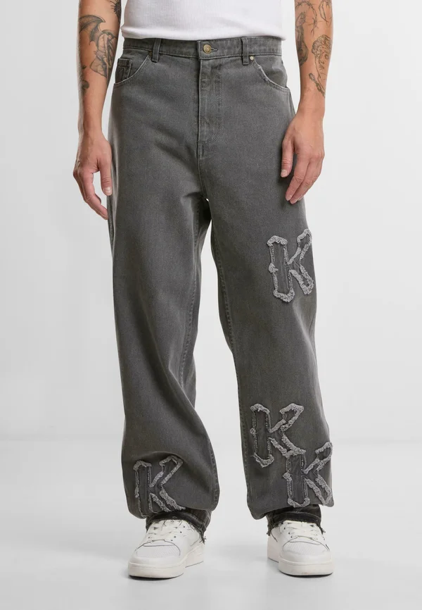 Relaxed fit jeans - grey