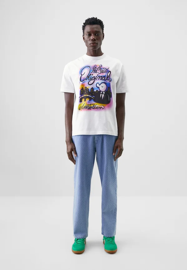 Relaxed fit jeans - light wash