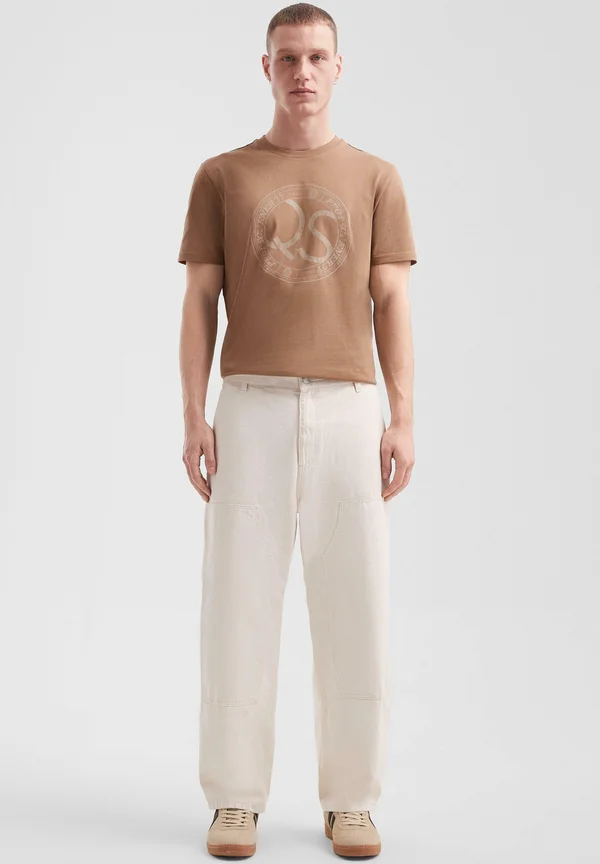 Relaxed fit jeans - wollweiß