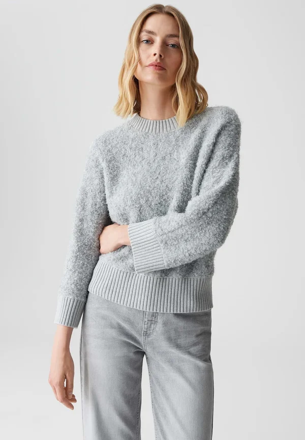 RELAXED FIT - Jumper - hazy fog melange