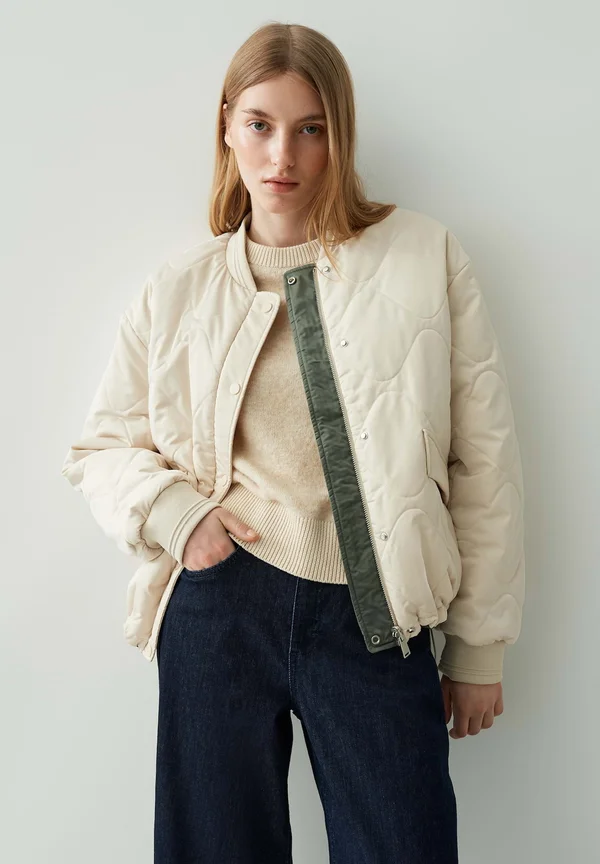 RELAXED FIT REVERSIBLE - Light jacket - natural glaze