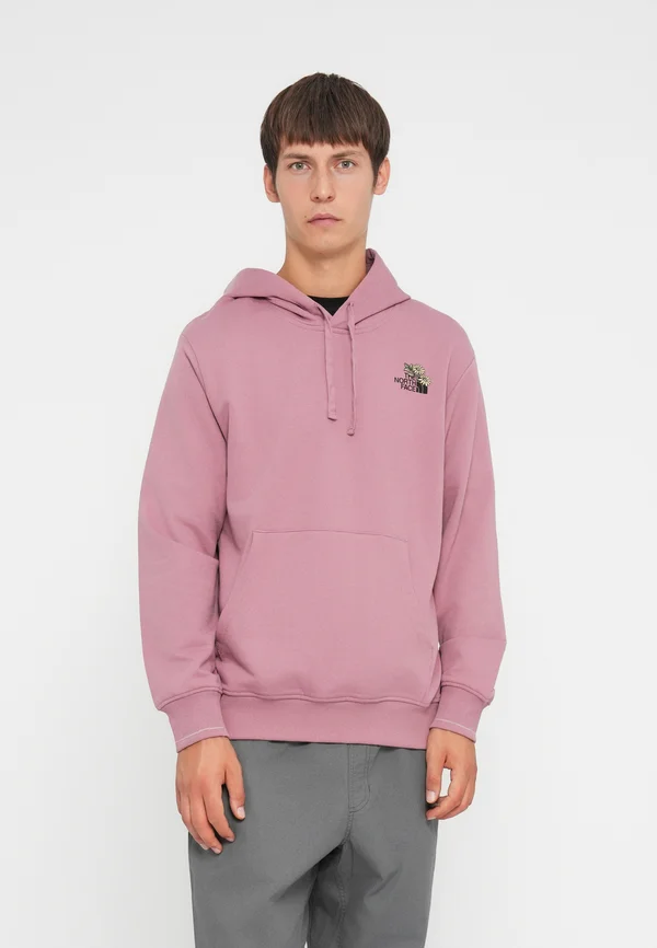 RELAXED FLOWER DOME HOODIE - Sweatshirt - nostalgia rose
