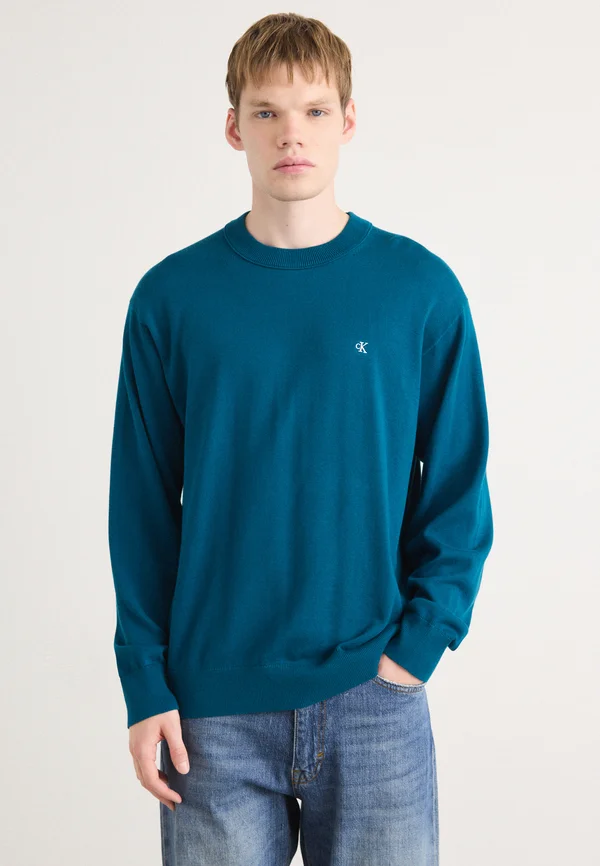 RELAXED  - Jumper - deep sea teal
